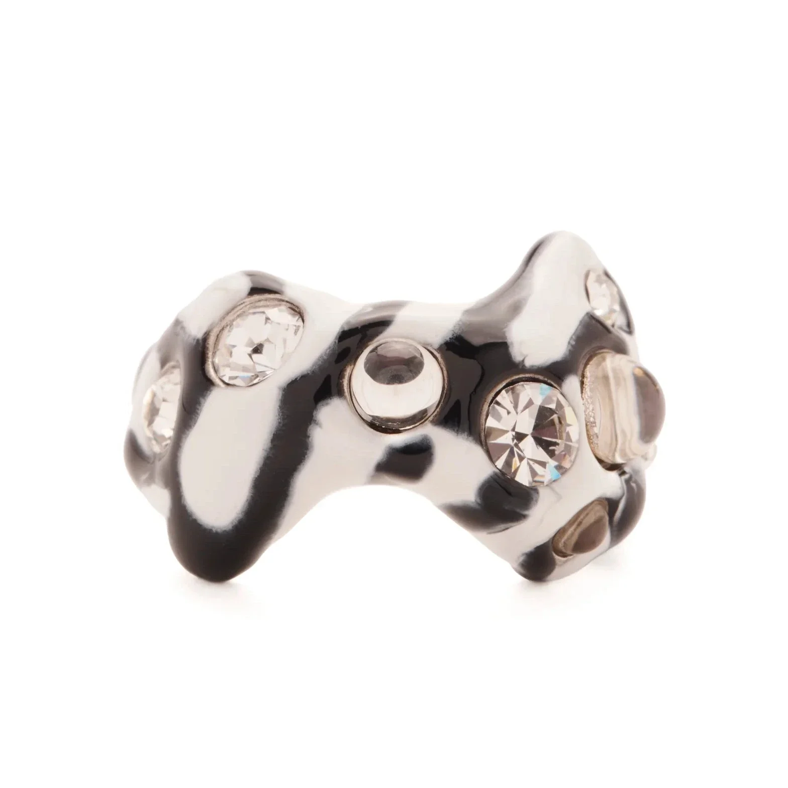 Bat Ring | Zebra Stripe - Image 2