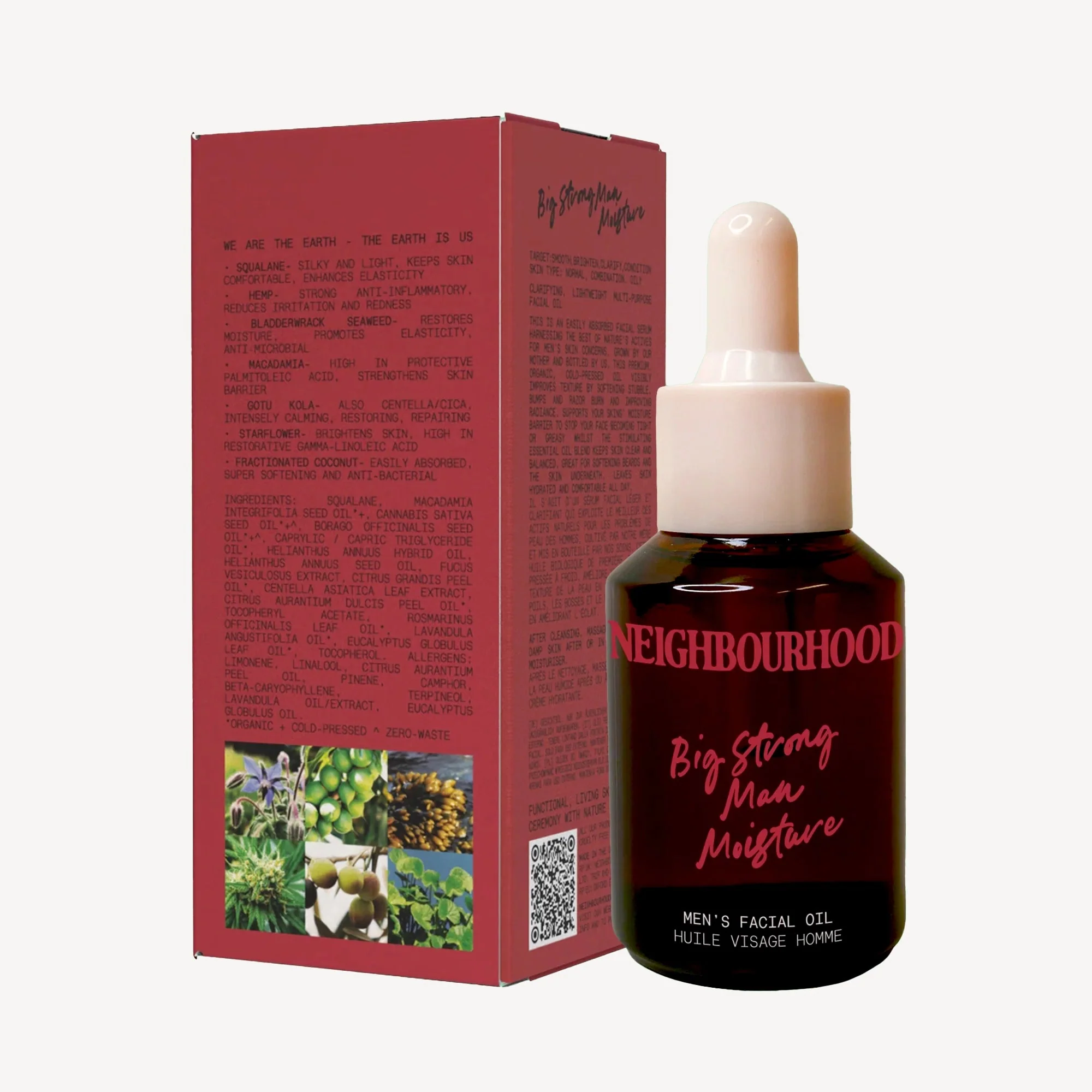 Big Strong Man Moisture Men's Facial Oil - Image 2