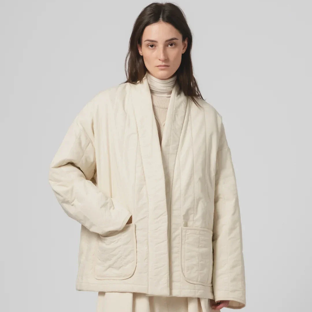 Edo Jacket Ecru (unisex) - Image 3