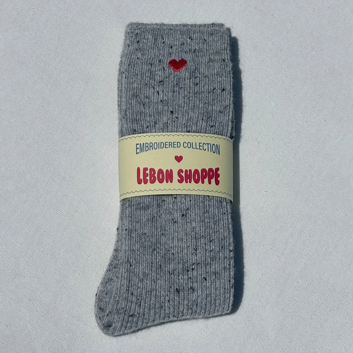 Embroidered Snow Socks