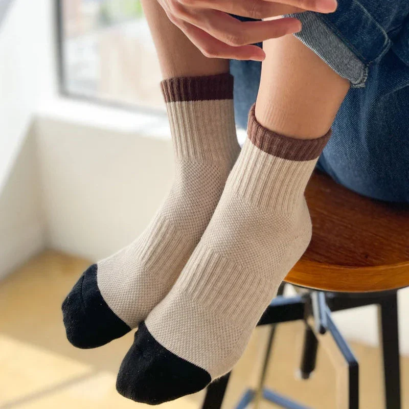 Girlfriend Socks Colour Block - Image 3
