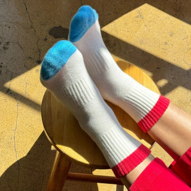 Girlfriend Socks Colour Block - Image 4