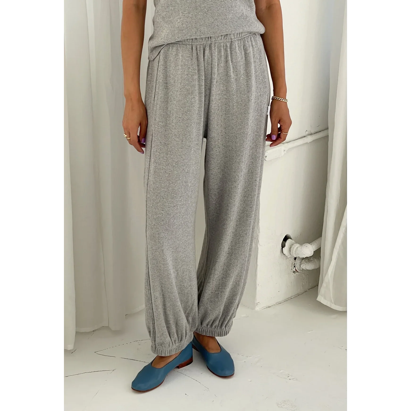 Pointelle Balloon Pants - Image 6