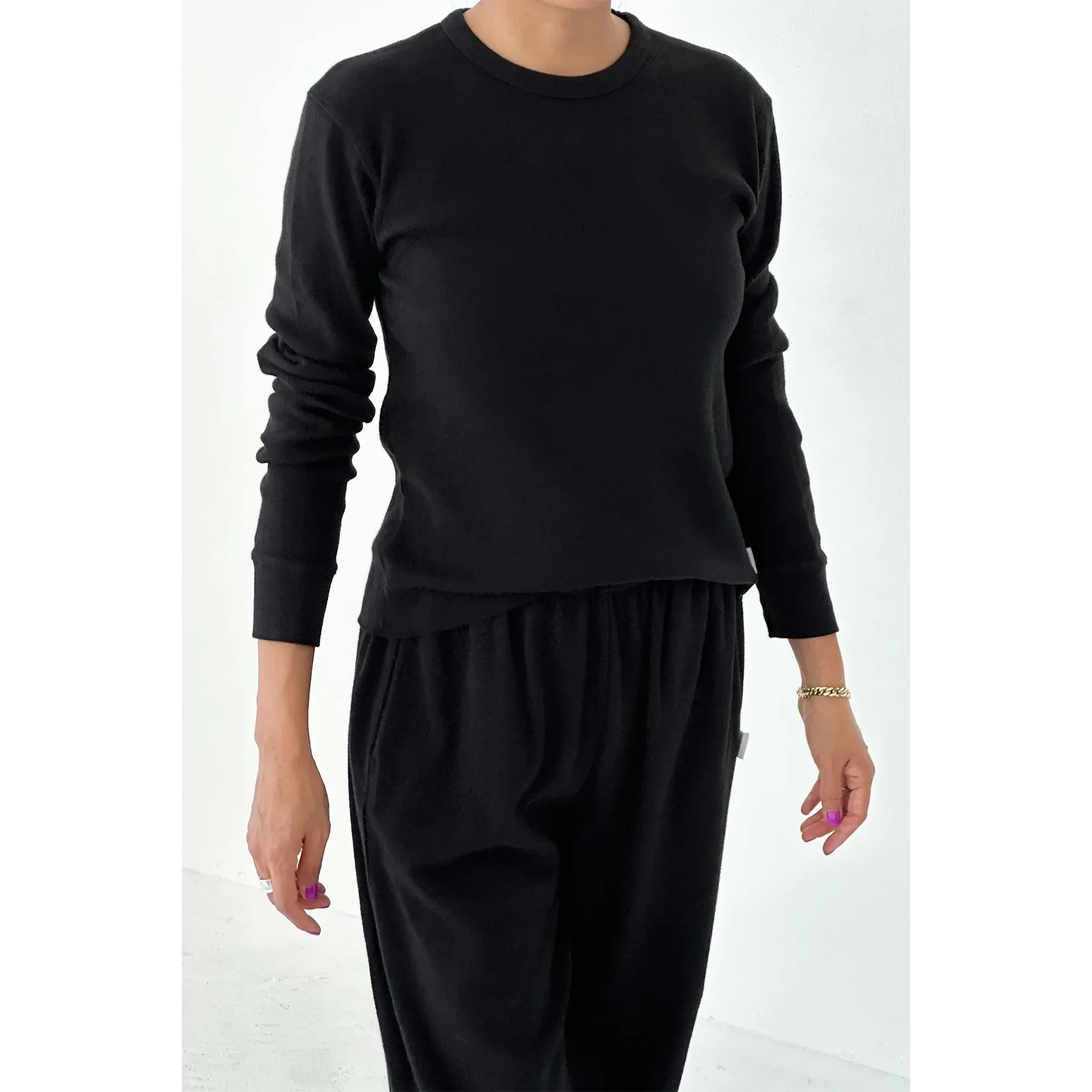 Pointelle Fundamental Tee - Image 6