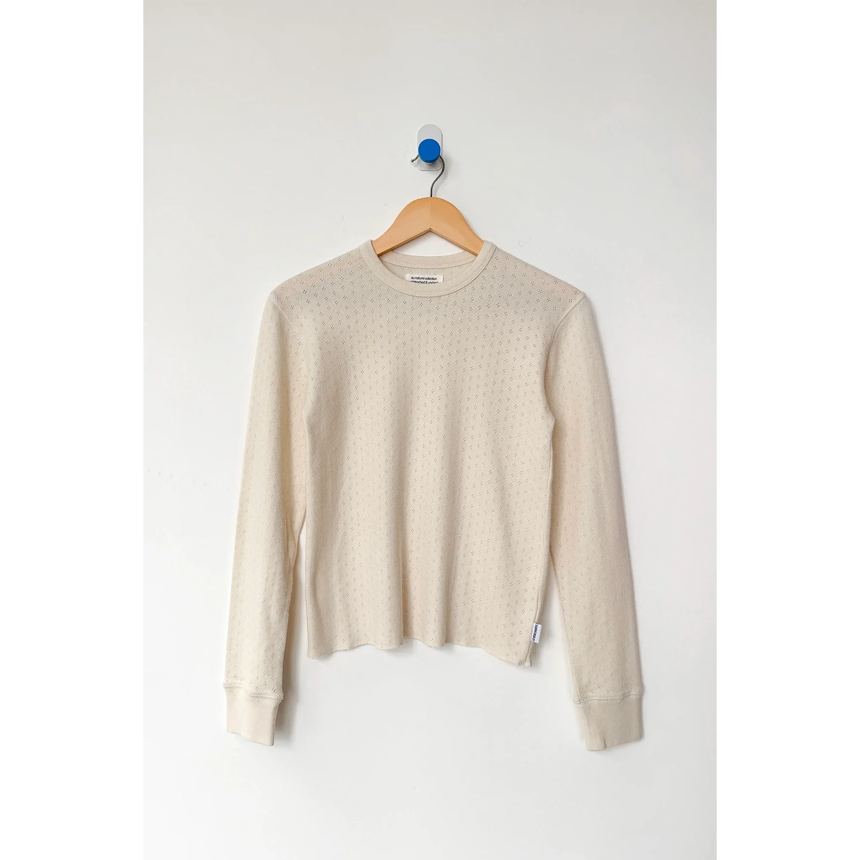 Pointelle Fundamental Tee - Image 9