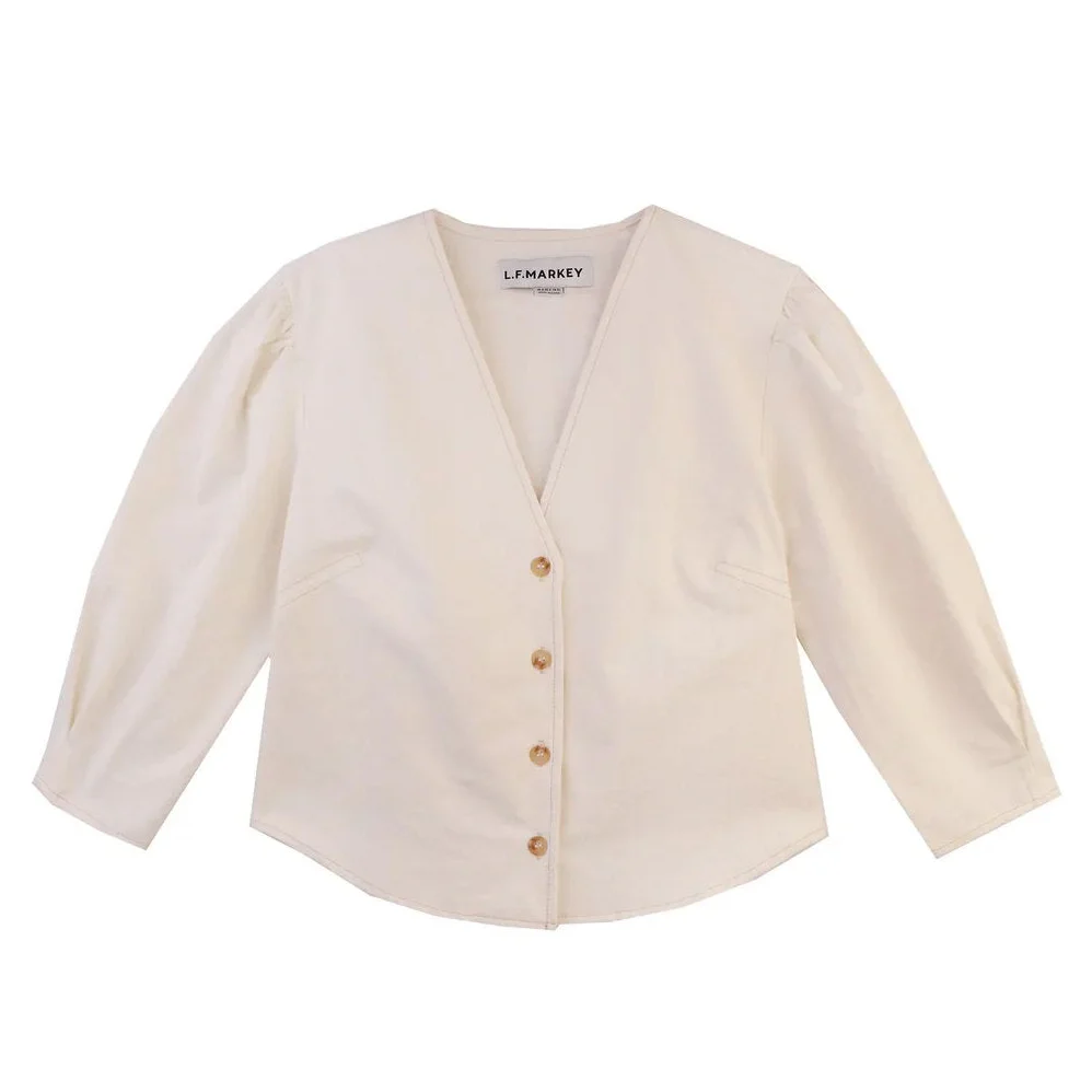 Lowry Top | Ecru