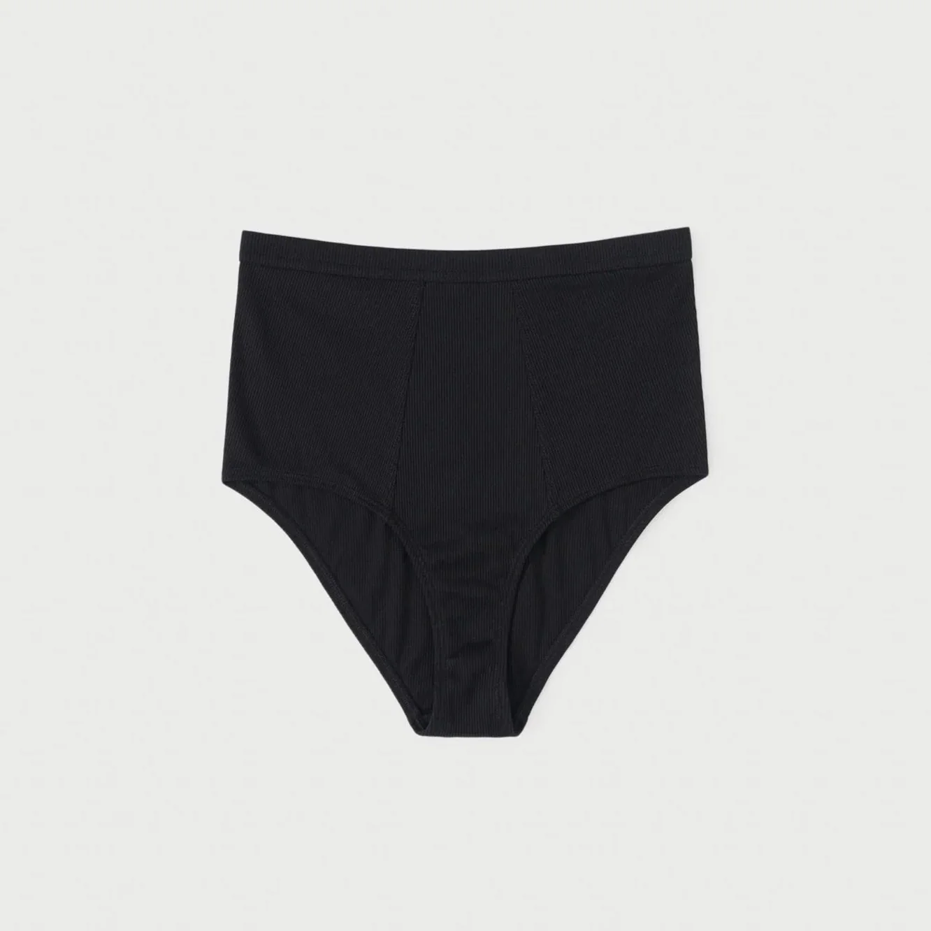 Organic Cotton Rib Flex Super High-Rise Briefs - Image 4