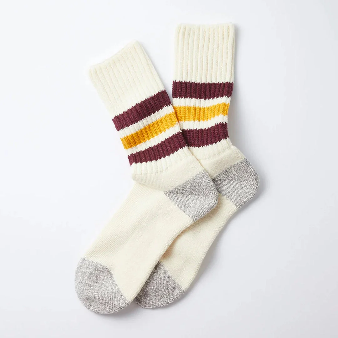 Coarse Ribbed Oldschool Crew Socks - Image 4