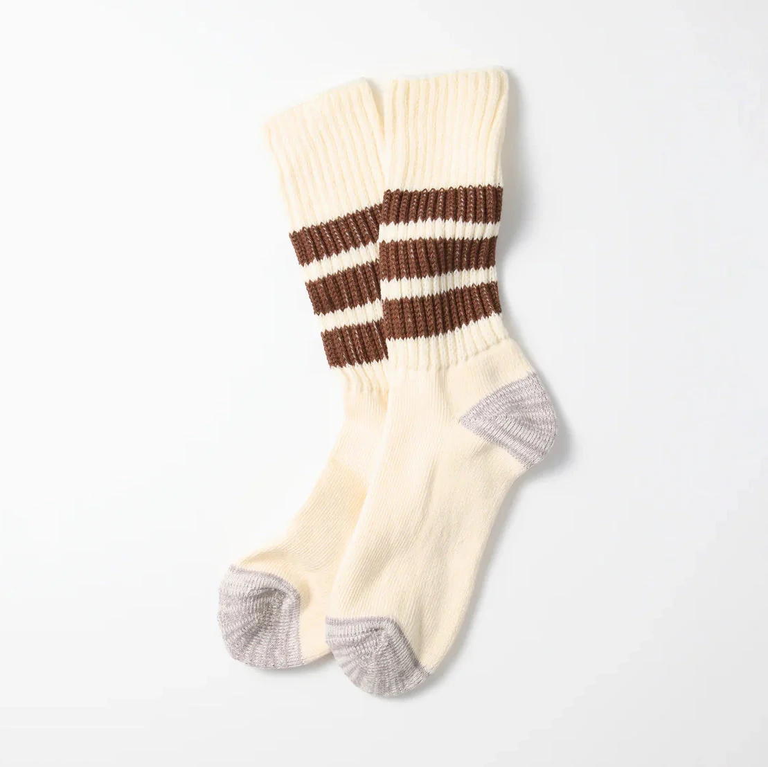 Coarse Ribbed Oldschool Crew Socks - Image 7