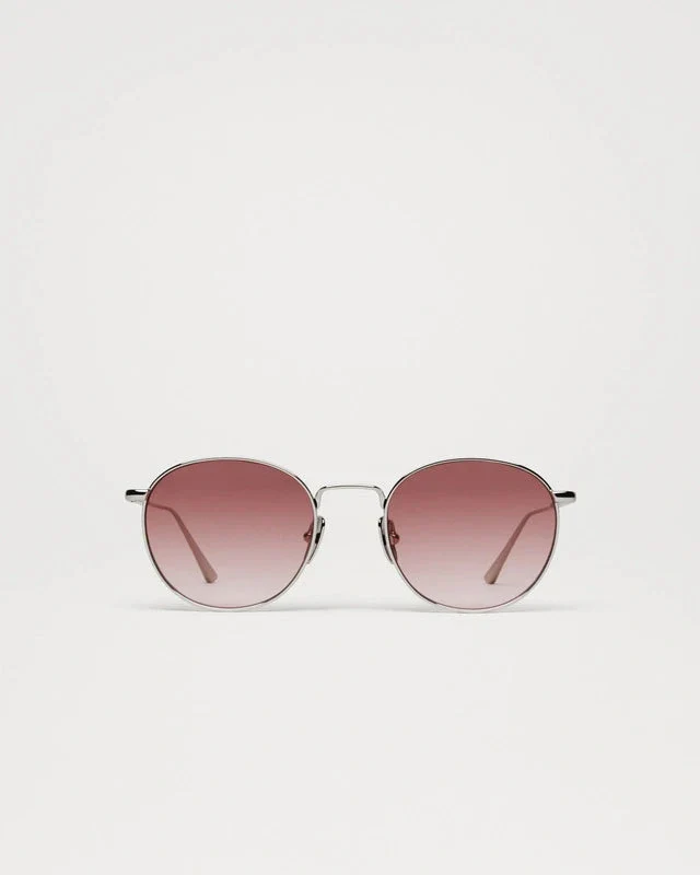 Round Silver Burgundy Gradient - Image 3
