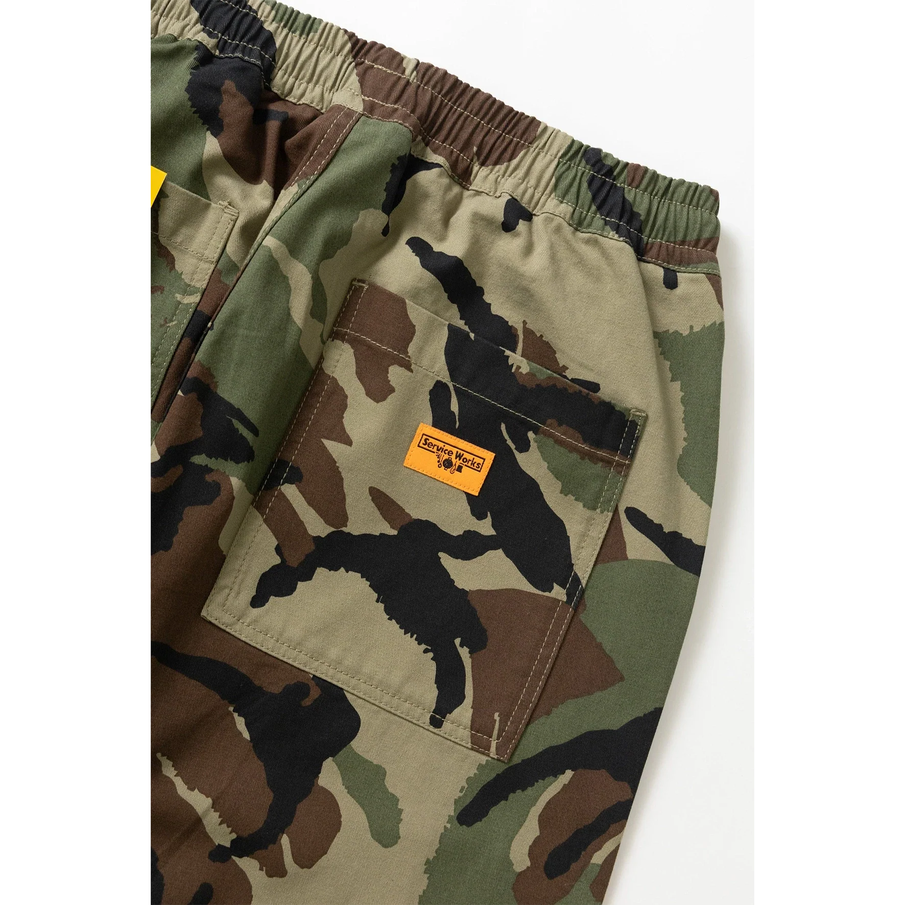 Drill Printed Chef Pants | Woodland Chef Pants - Image 4
