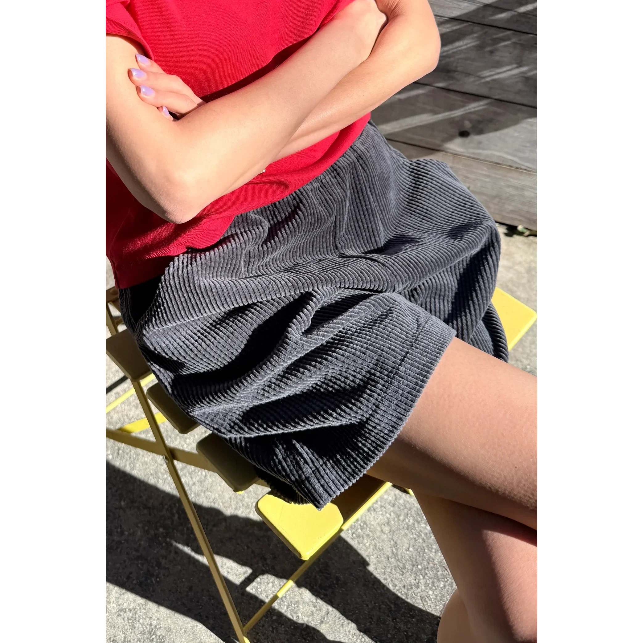 Soft Corduroy City Shorts - Image 3