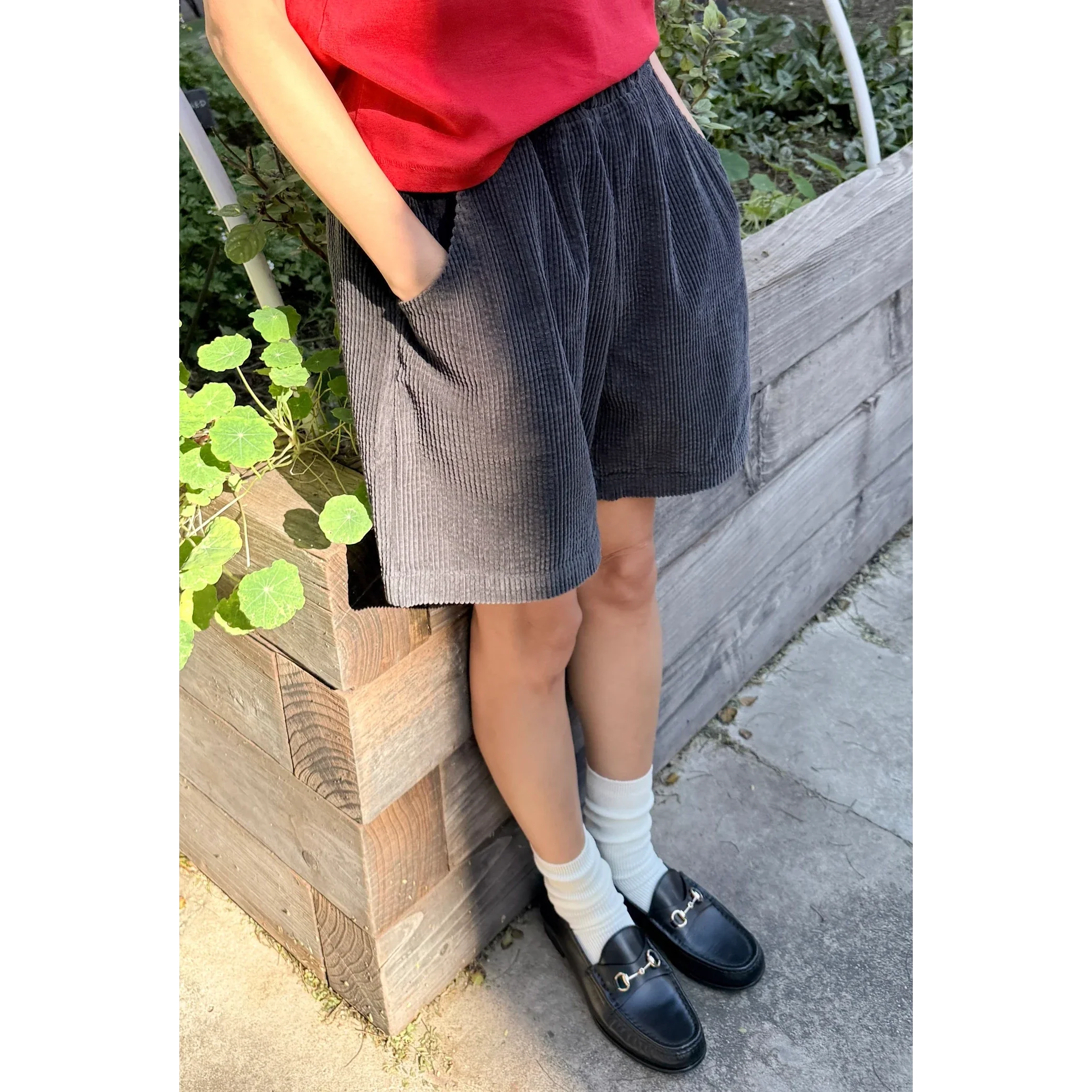 Soft Corduroy City Shorts - Image 4