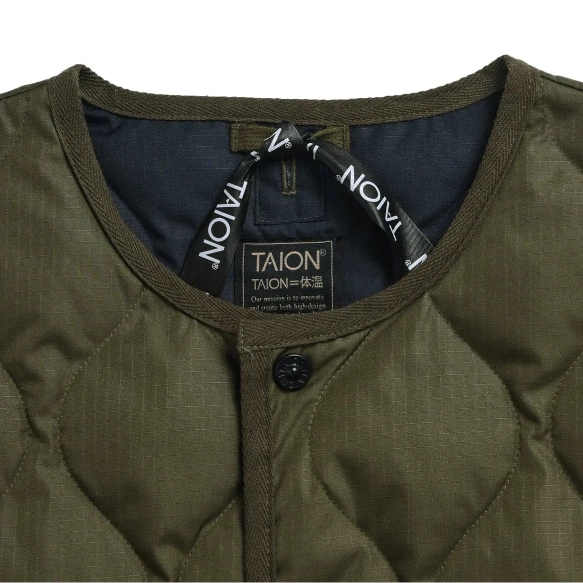 Crew Neck Down Jacket - Image 3