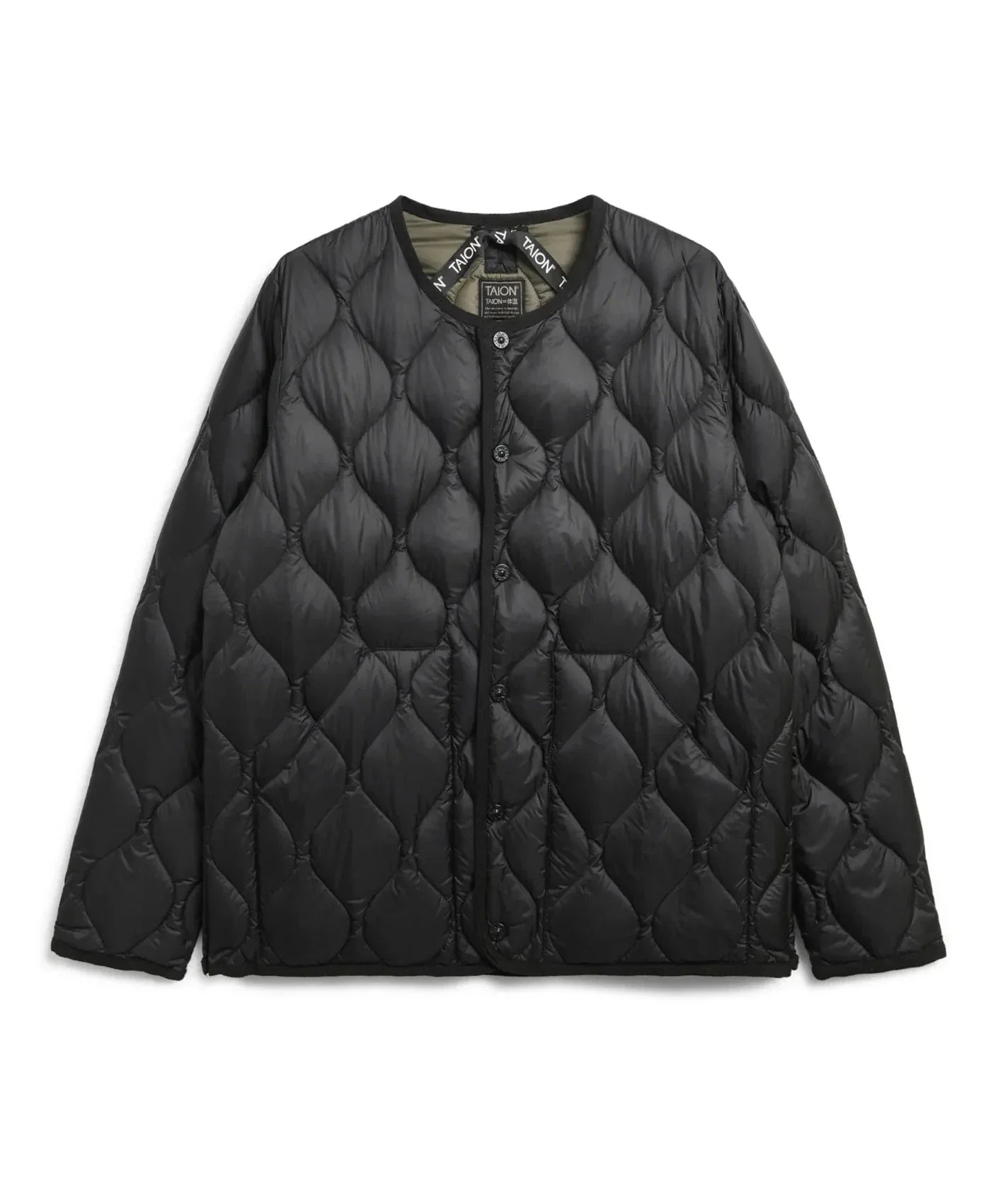 Crew Neck Down Jacket - Image 6