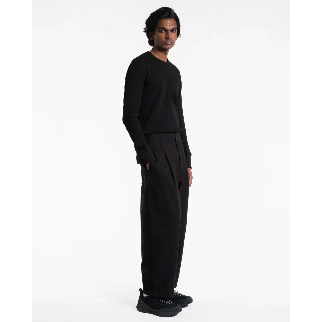British Worker Trousers | Black - Image 4