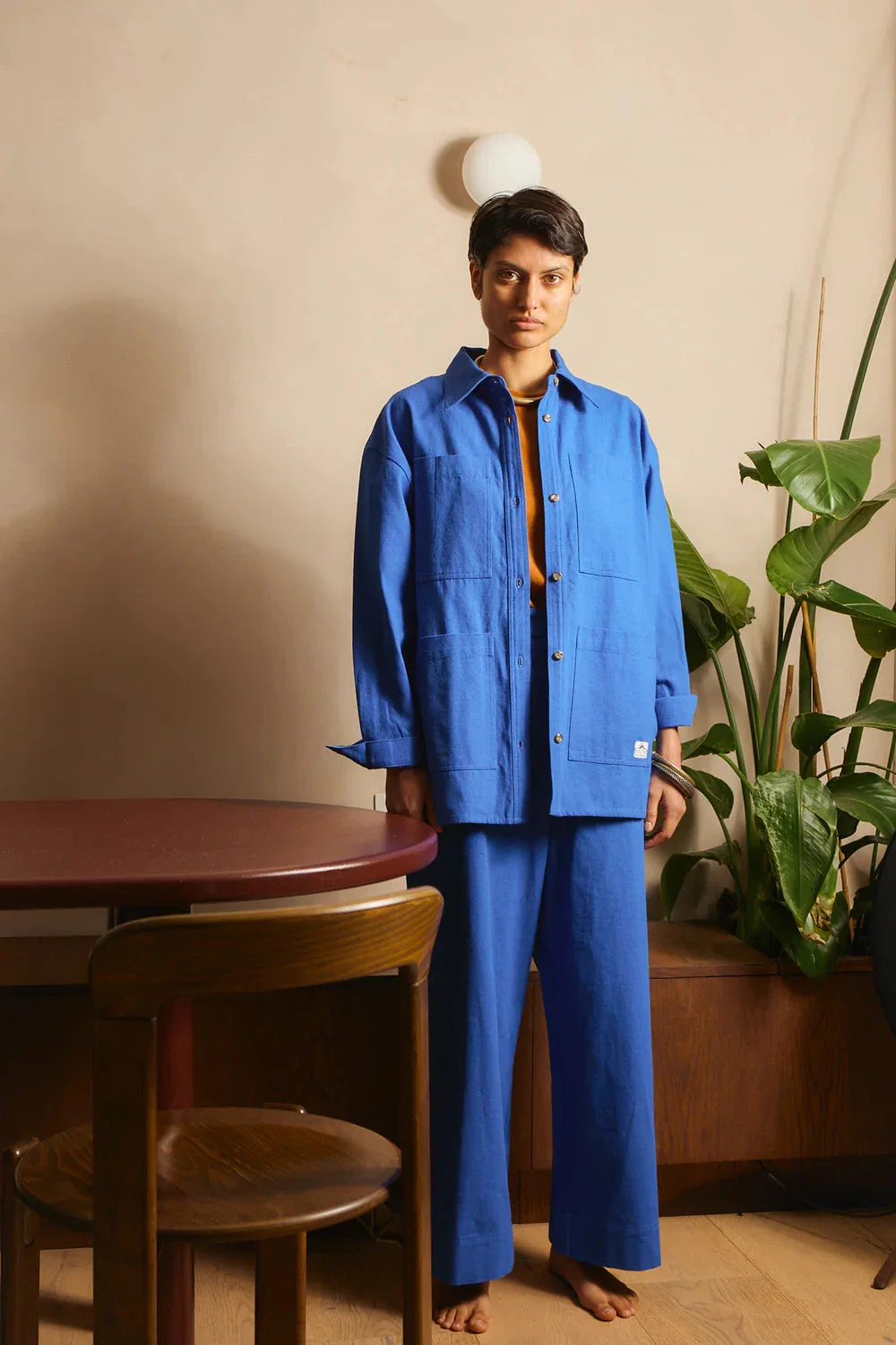 Wright Overshirt | Cobalt - Image 3