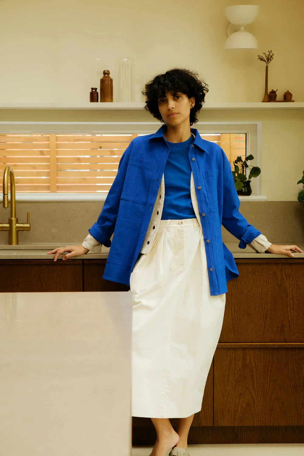 Wright Overshirt | Cobalt - Image 5